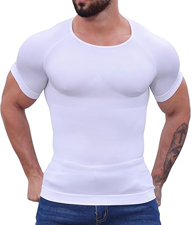 مشد ضاغط نص كم للجسم