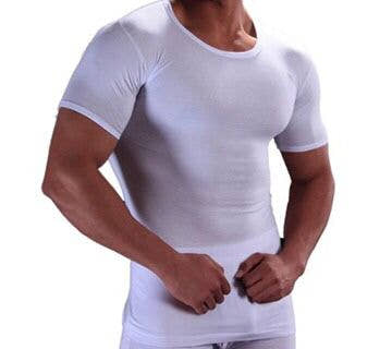 مشد ضاغط نص كم للجسم